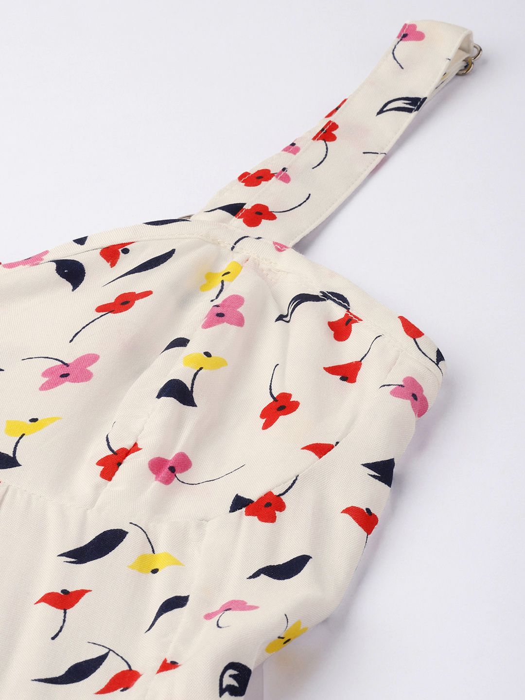 DressBerry Whimsical Petals Statement Bust Fit-N-Flow Dress
