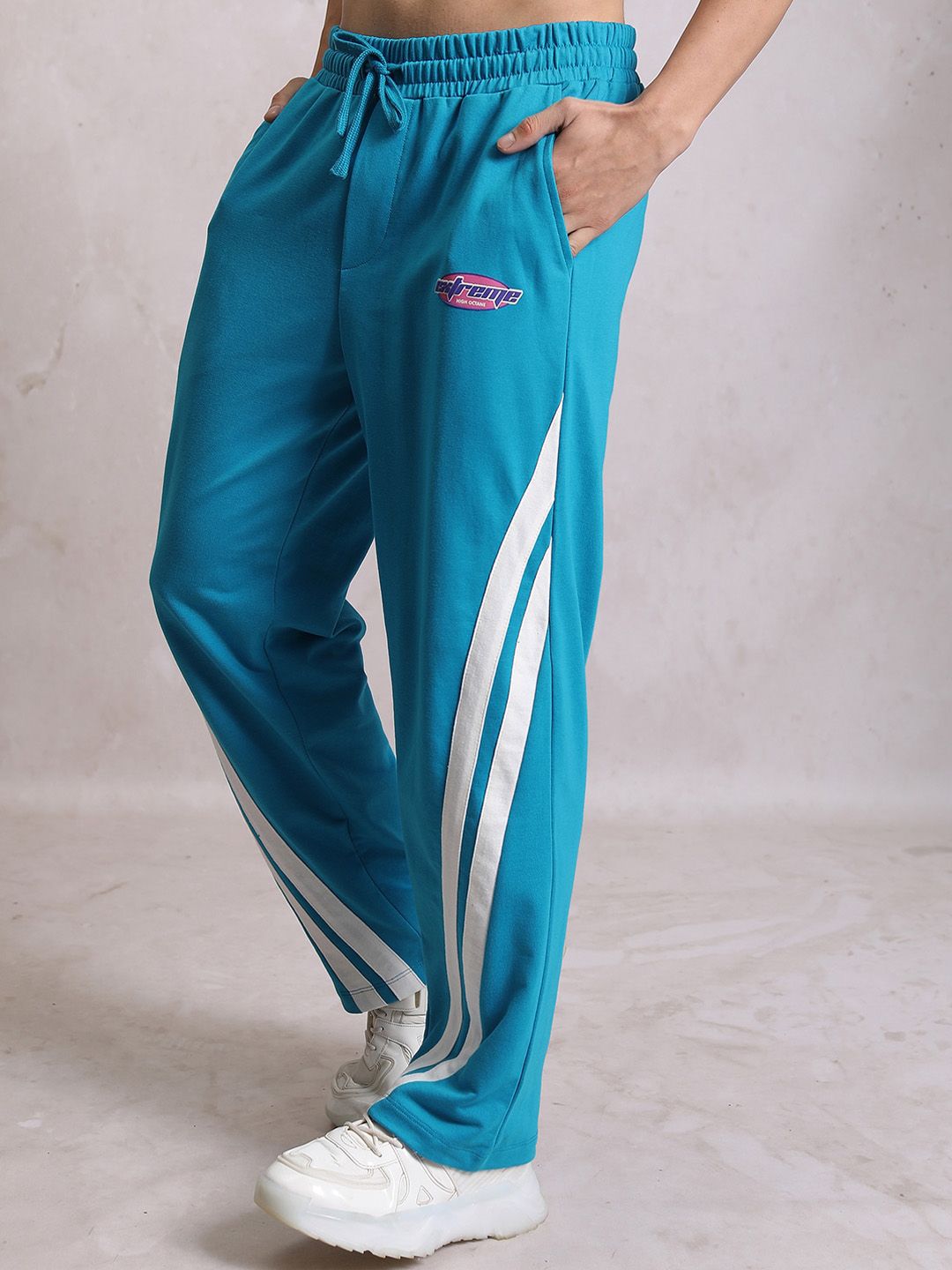 HIGHLANDER Men Mid-Rise Relaxed-Fit Track Pant