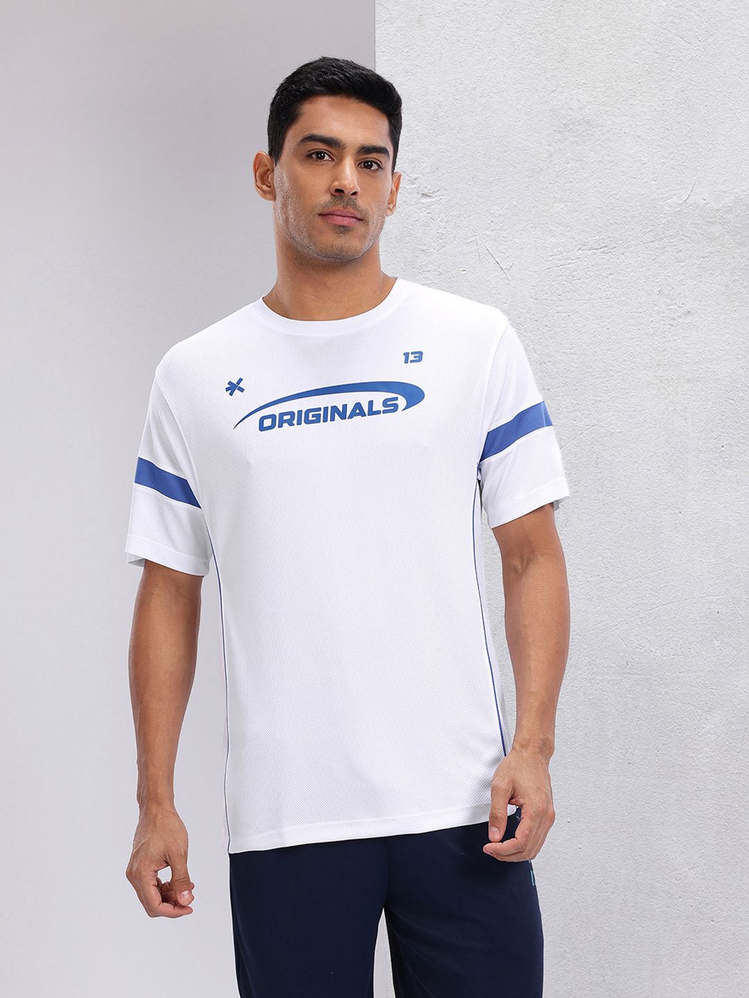 HRX by Hrithik Roshan Typography Print Rapid-Dry Running T-shirt