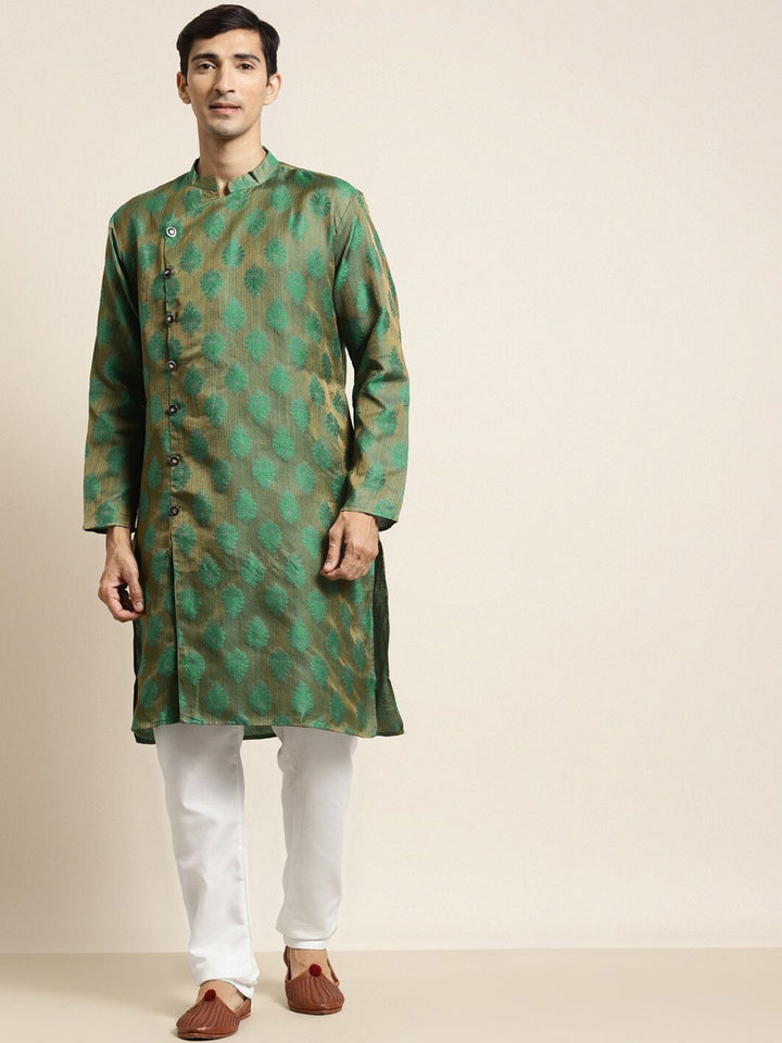 SOJANYA Motif Etnik Tenunan Rekaan Kurta Biasa Dengan Pijama