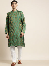 SOJANYA Motif Etnik Tenunan Rekaan Kurta Biasa Dengan Pijama