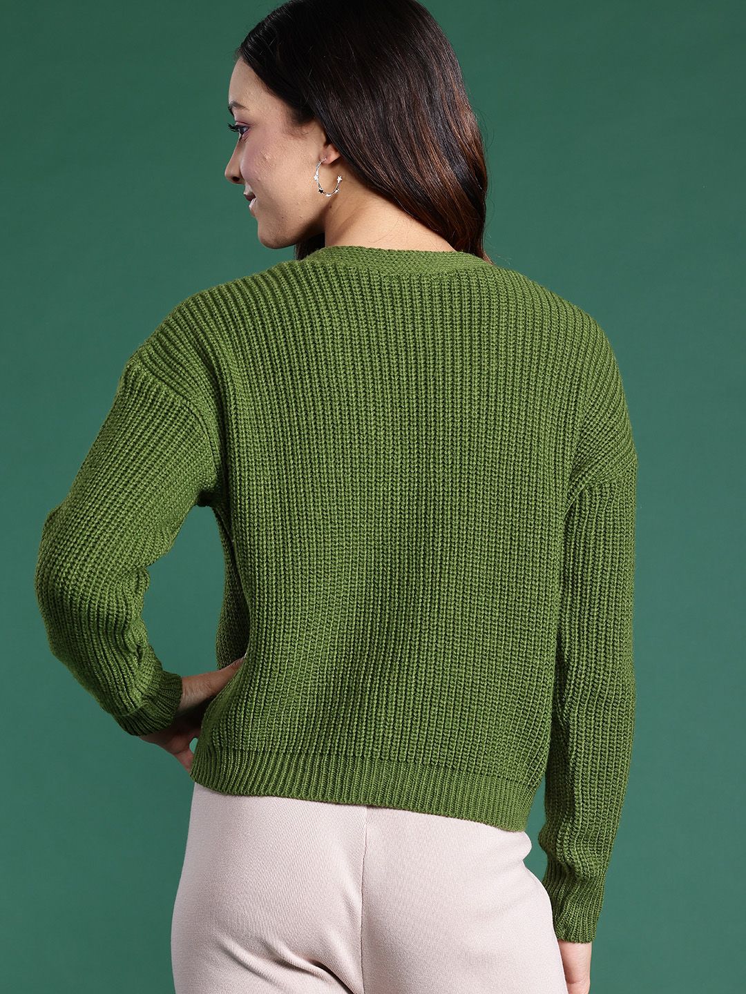 DressBerry Women Acrylic Cardigan