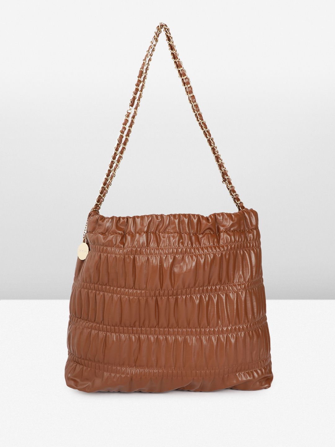 DressBerry Structured Shoulder Bag with Pouch