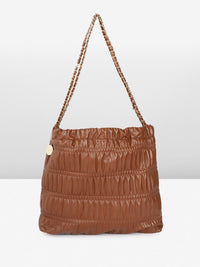DressBerry Structured Shoulder Bag with Pouch