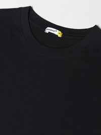 Bewakoof Black DC Comics Graphic Printed Pure Cotton Oversized T-shirt