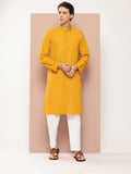 See Designs Embroidered Sequinned Kurta with Pyjamas
