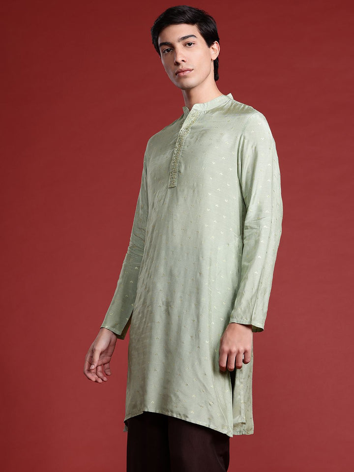 Anouk Mandarin Collar Straight Kurta