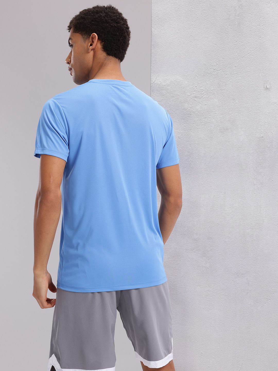 HRX by Hrithik Roshan Brand Logo Print Rapid-Dry Running T-shirt
