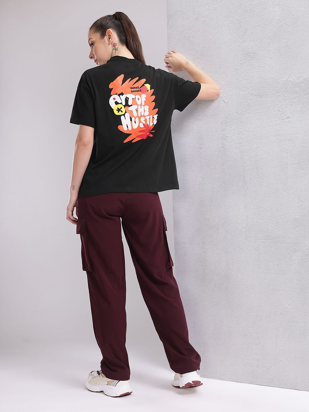 HRX by Hrithik Roshan Women Printed Relaxed Fit T-shirt