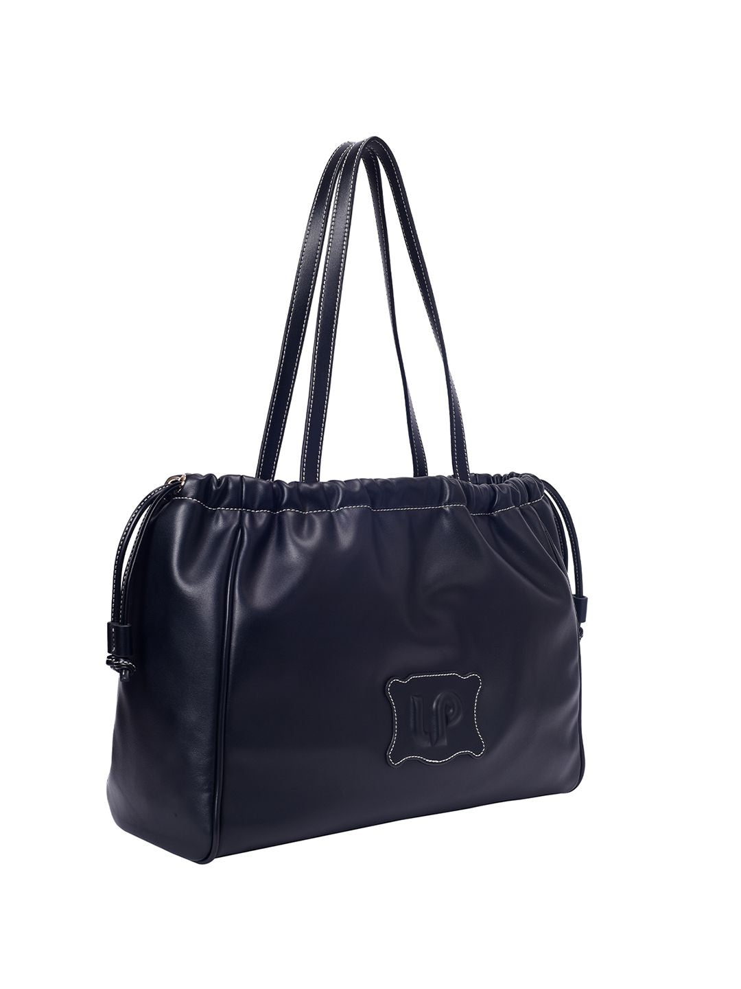Lino Perros Solid Structured Shoulder Bag