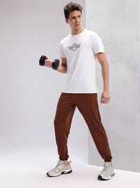 HRX by Hrithik Roshan Men Rapid-Dry Mid-Rise Training Joggers