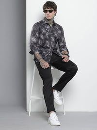 The Indian Garage Co Slim Fit Floral Printed Casual Shirt