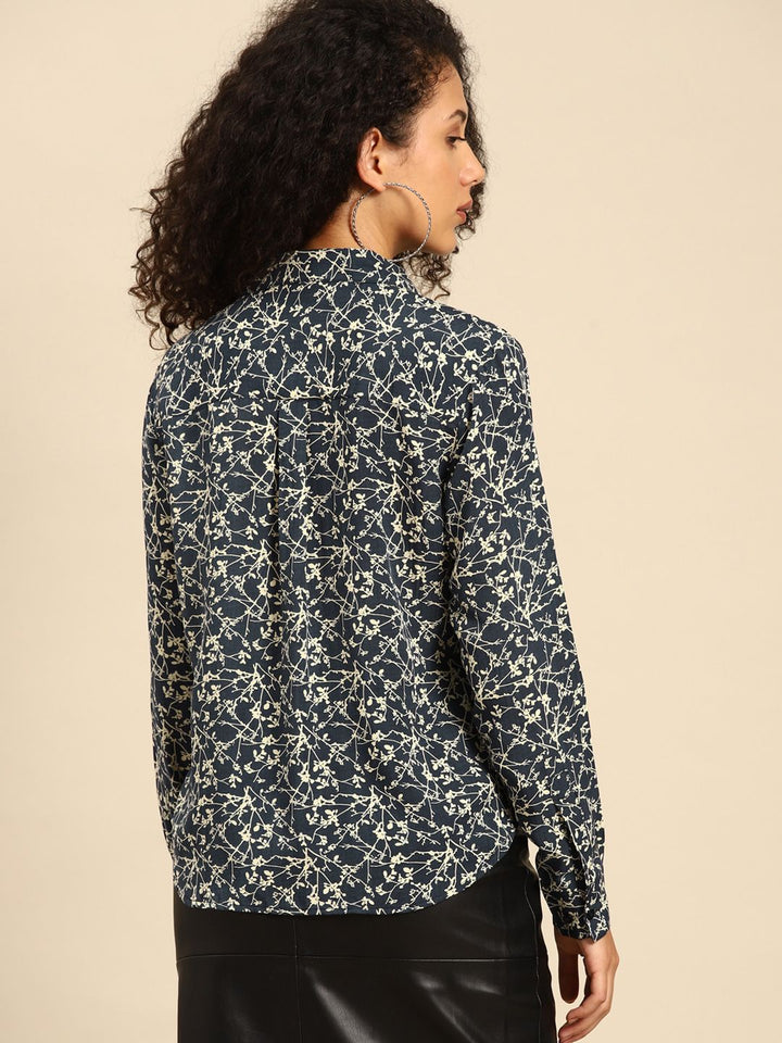 DENNISON Women Smart Floral Printed Opaque Casual Shirt