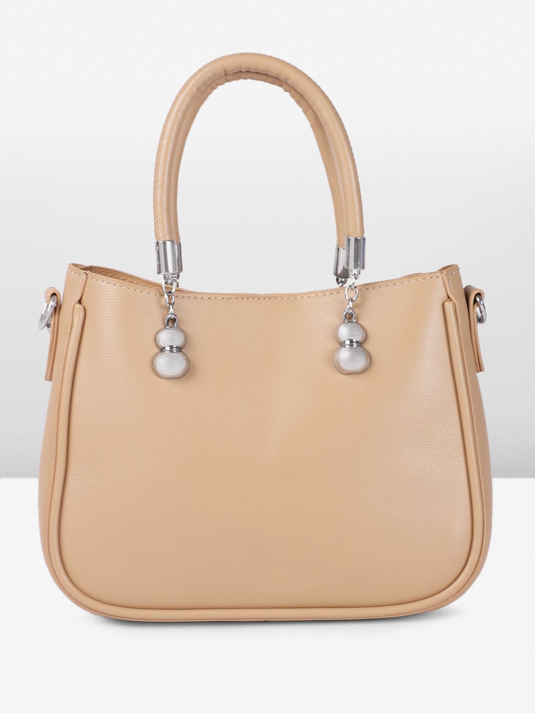 DressBerry Textured Structured Handheld Bag