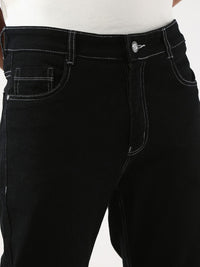 Urbano Fashion Men Straight Fit Mid-Rise Stretchable Jeans