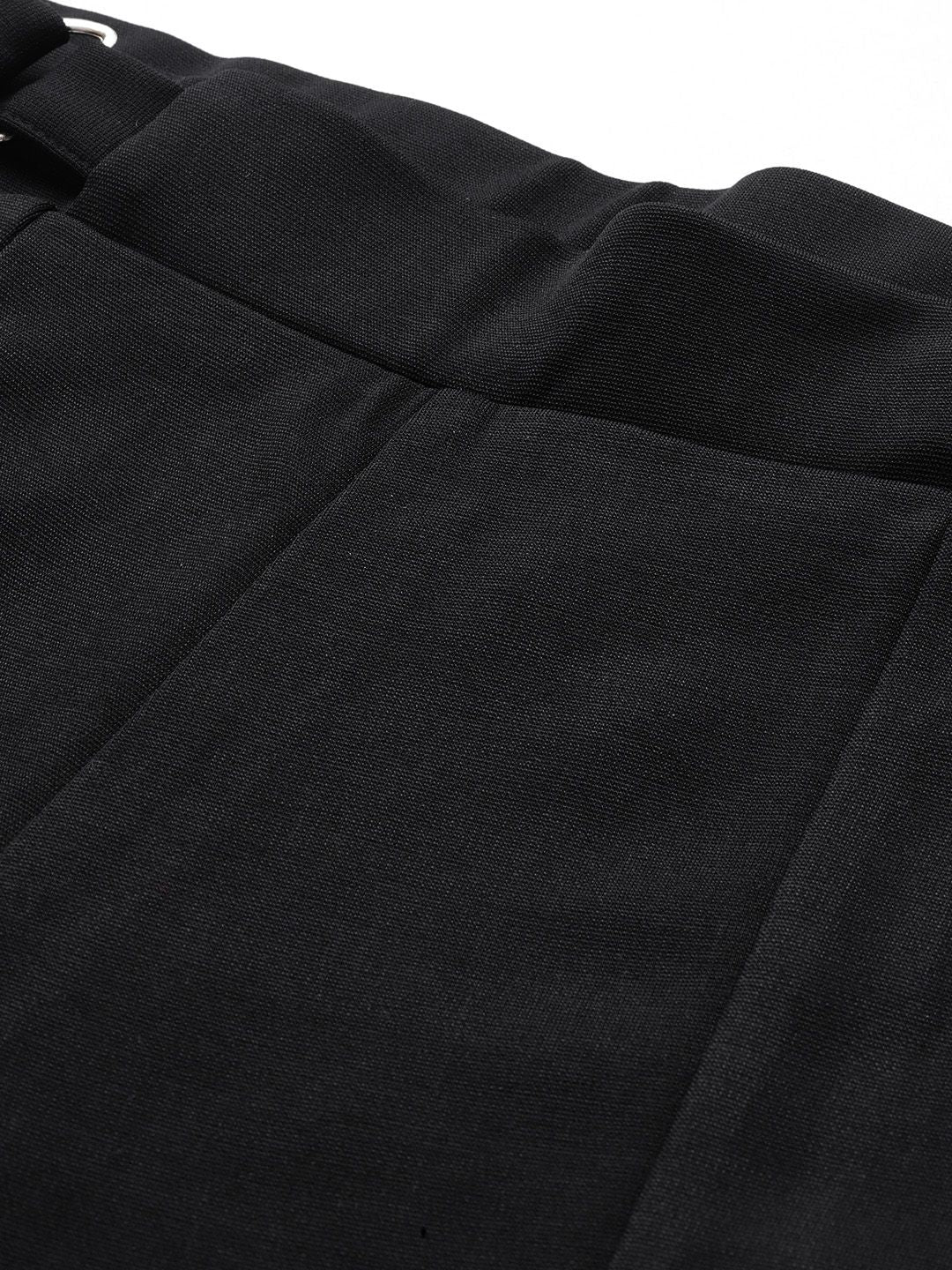 DressBerry Women Buckle Detail Treggings