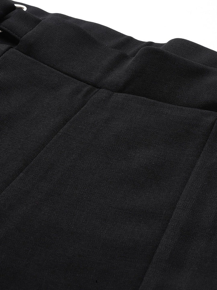 DressBerry Women Buckle Detail Treggings