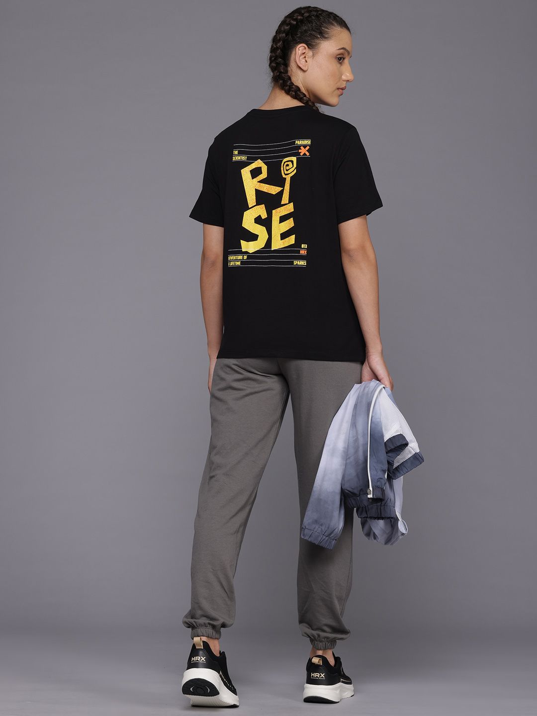 HRX by Hrithik Roshan Typography Print Lifestyle T-shirt