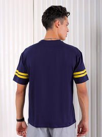 The Indian Garage Co Typography Printed Cotton Boxy T-shirt