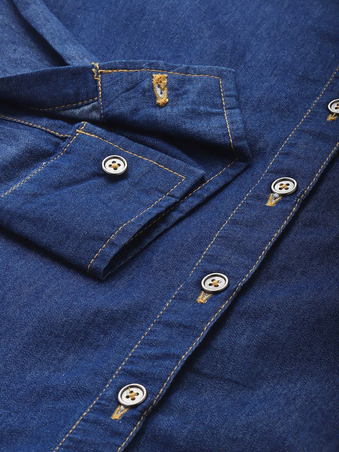 all about you Chambray Opaque Casual Shirt