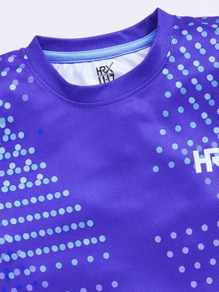 HRX by Hrithik Roshan Boys Geometric Printed T-shirt