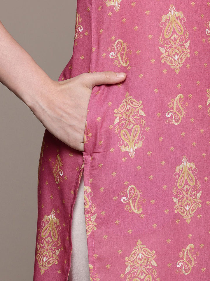 House of Pataudi Ethnic Motifs Printed Jashn Kurta