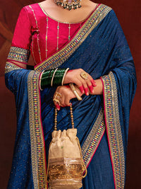 Saree mall Embellished Beads and Stones Sarees