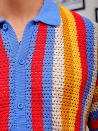 The Indian Garage Co Striped Spread Collar Relaxed Fit Shirt