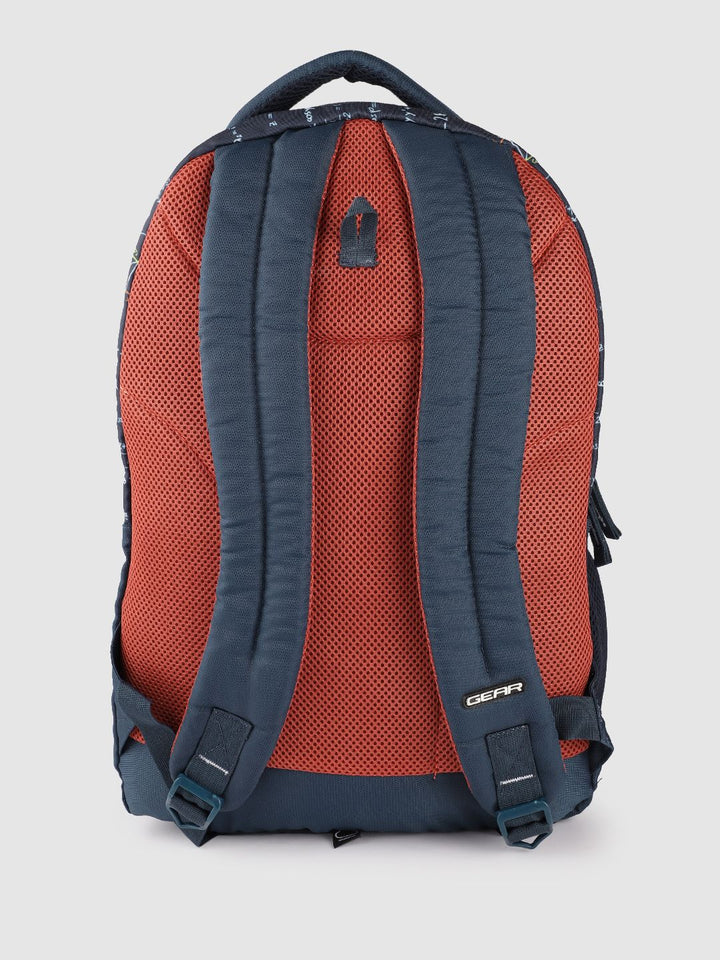 Gear Unisex Typography Printed Laptop Backpack 30L