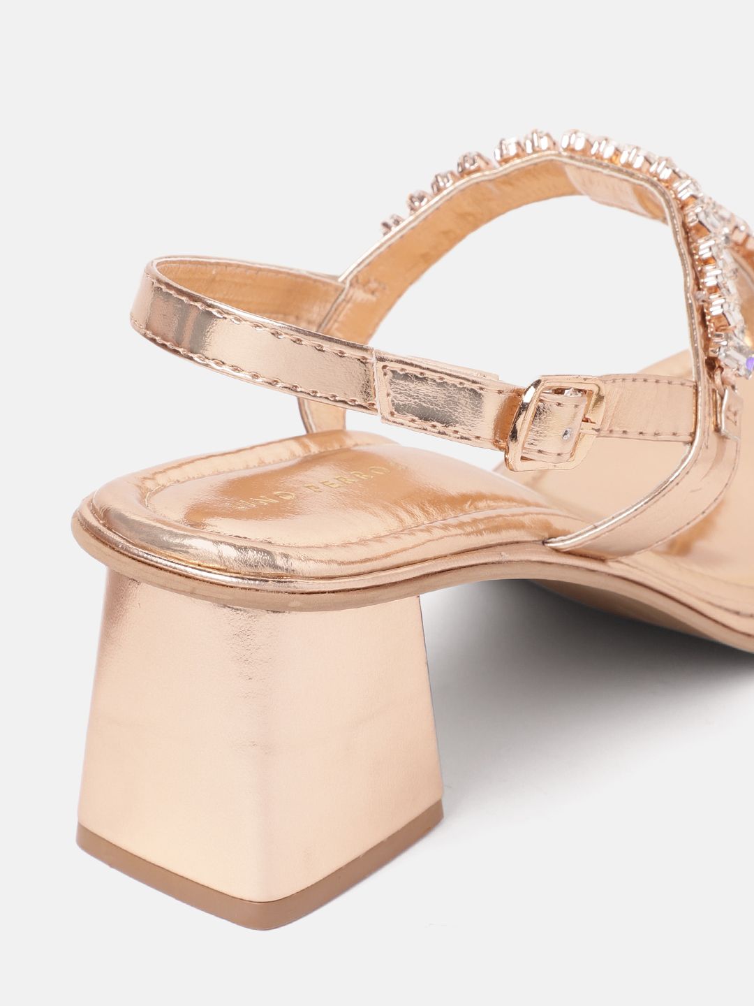 Lino Perros Embellished Party Block Heels