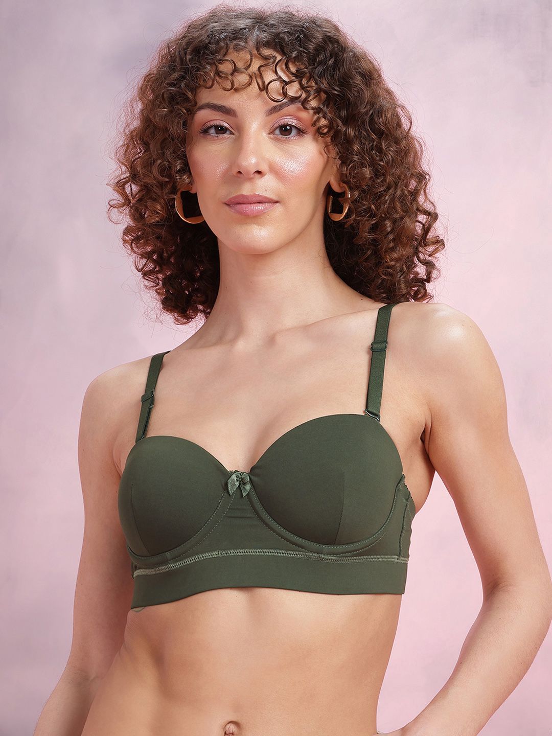 DressBerry Lightly Padded Underwired Balconette Bra