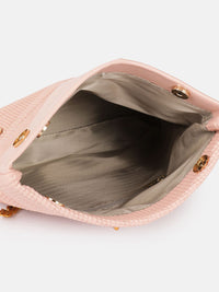 DressBerry Textured Structured Handheld Bag