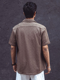 Powerlook Men Textured Casual Shirt