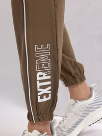 HRX by Hrithik Roshan Men Printed Detail Contrast Piping Training Joggers