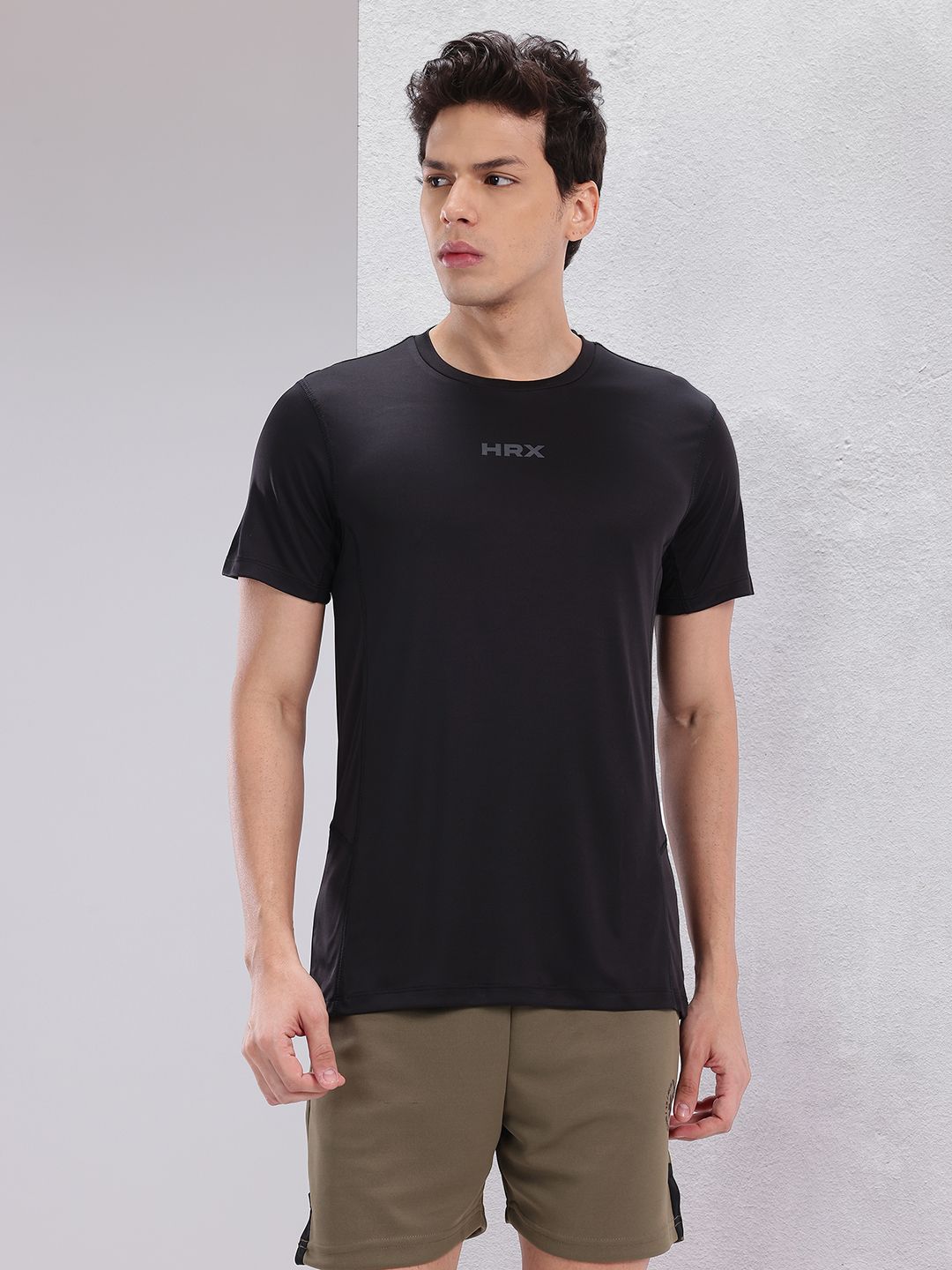 HRX by Hrithik Roshan Printed Rapid-Dry Training T-shirt