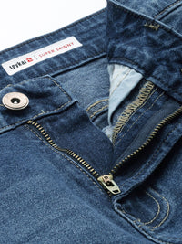 SPYKAR Men Super Skinny Fit Low-Rise Heavy Fade Stretchable Jeans