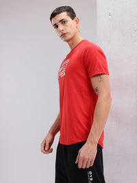 HRX by Hrithik Roshan Typography Print Rapid-Dry Training T-shirt