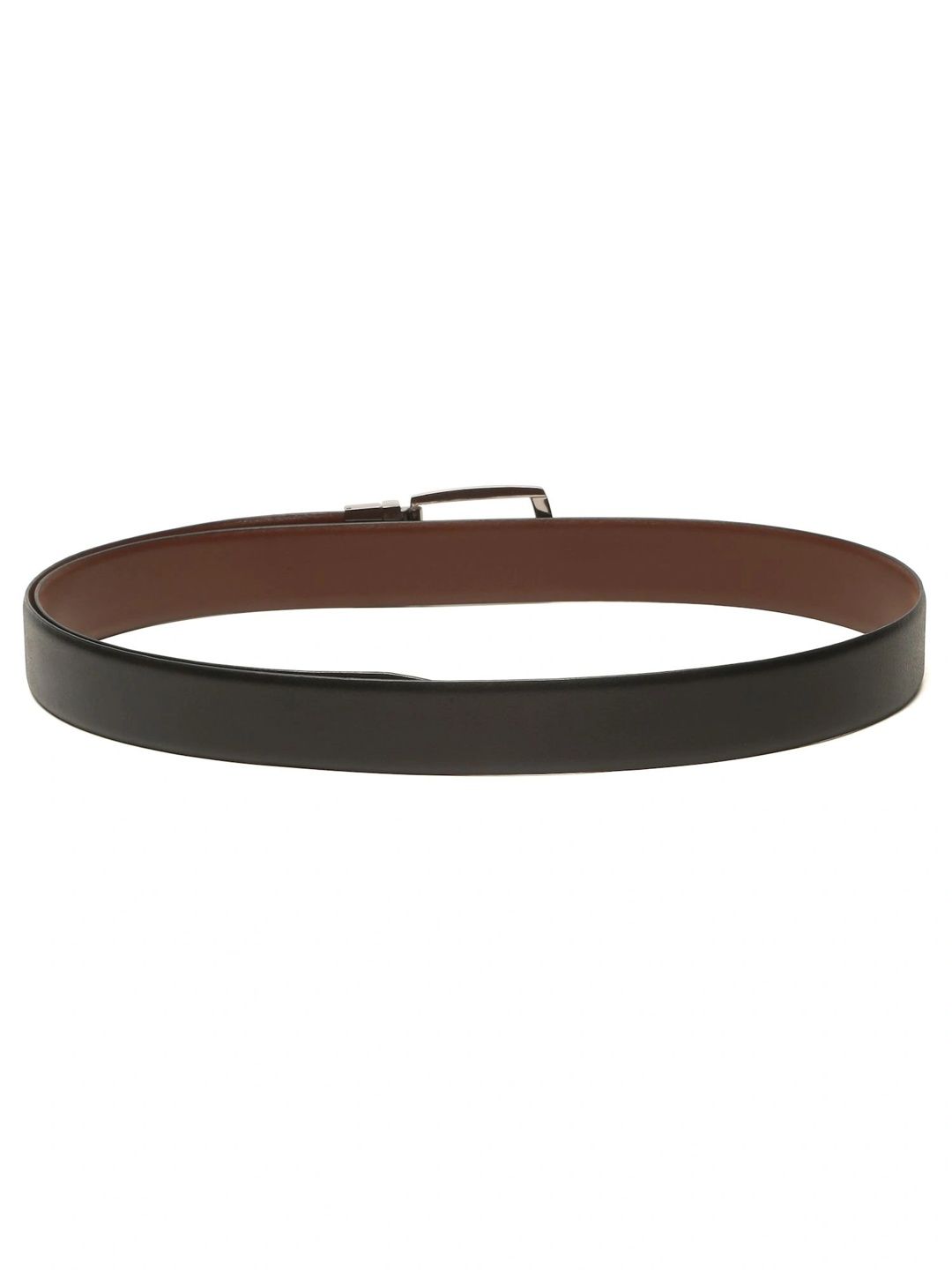 Teakwood Leathers Men Leather Reversible Formal Belt