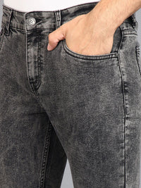 Urbano Fashion Men Clean Look Heavy Fade Stretchable Jeans