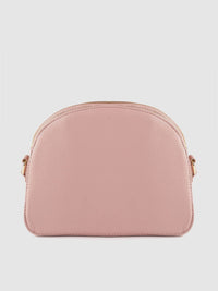Lino Perros Pink Solid Sling Bag