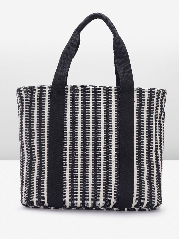 Anouk Striped Structured Shoulder Bag