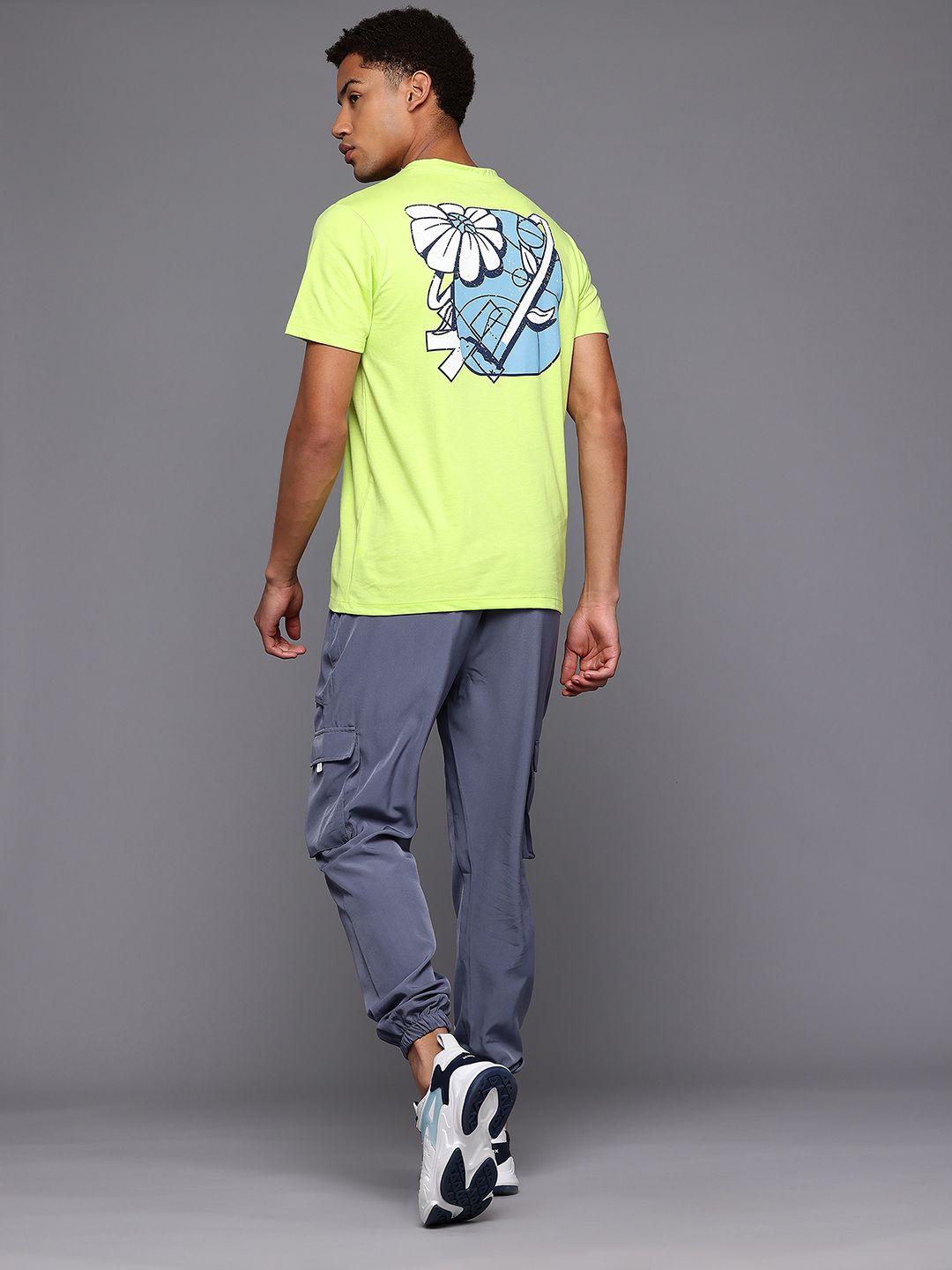 HRX by Hrithik Roshan Graphic Print Regular Fit Lifestyle T-shirt