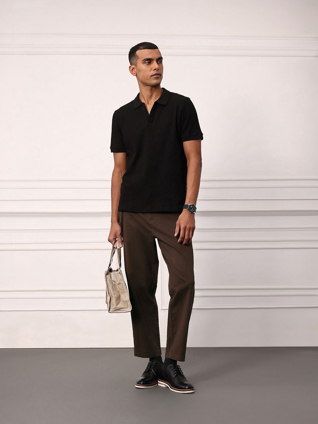Mr Bowerbird Men Cargo-Style Trousers
