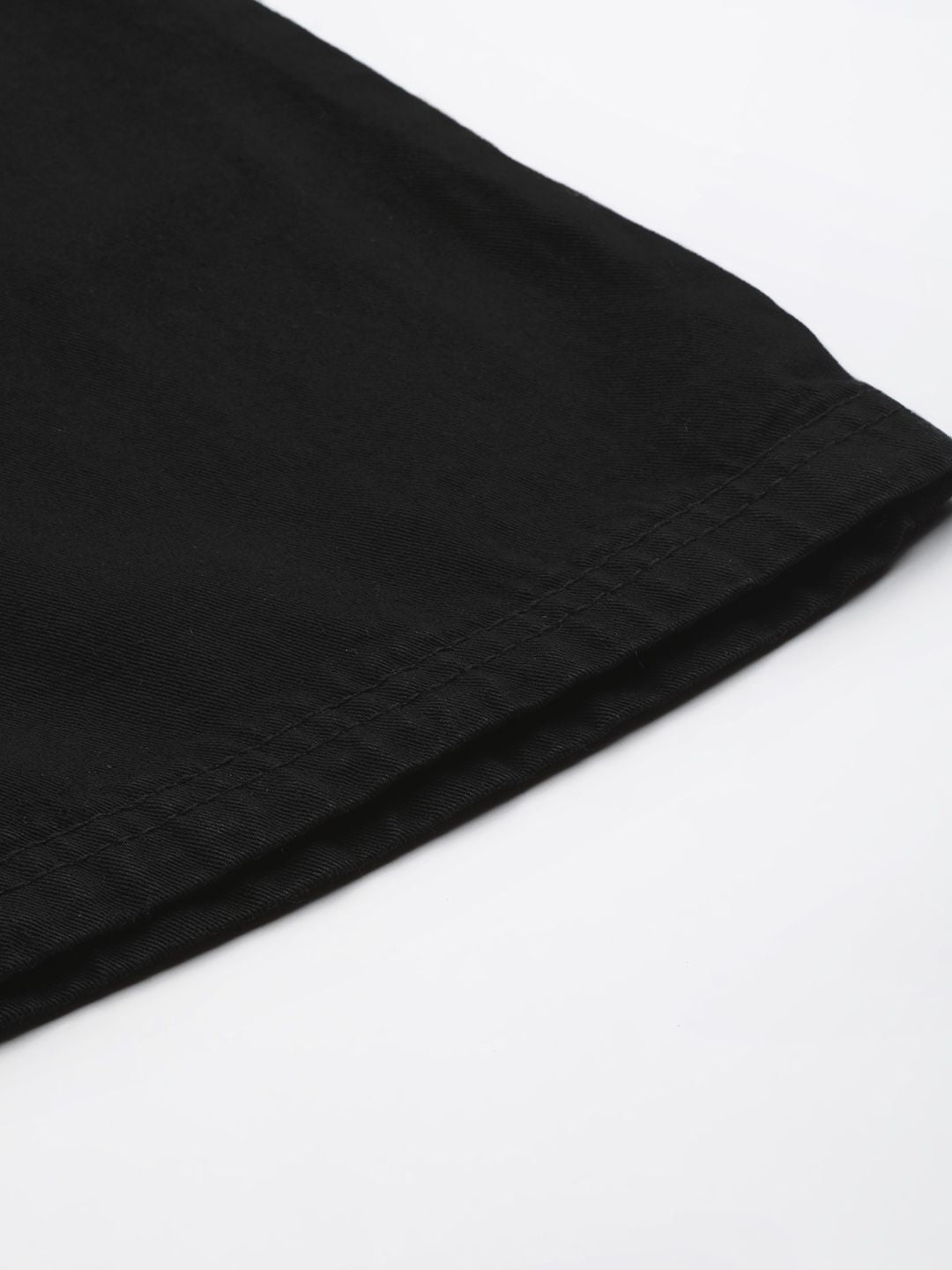 DressBerry Women Black Flared High-Rise Stretchable Jeans