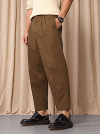 Mr Bowerbird Men Oversized Fit Pleated Trousers