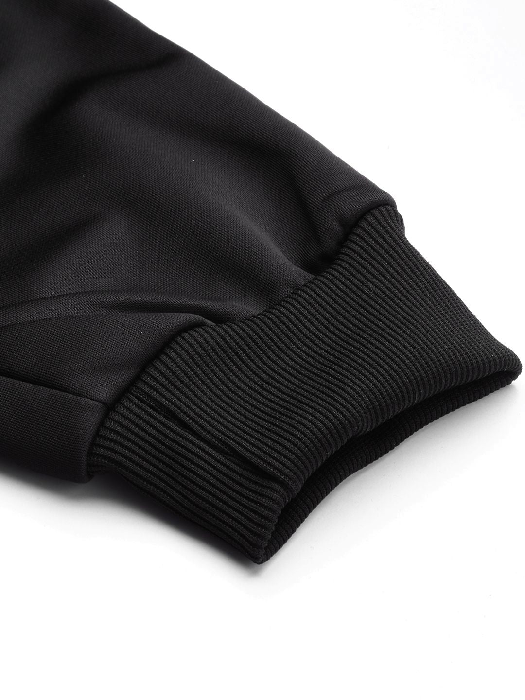 HRX by Hrithik Roshan Men Jet Black Solid Slim Fit Training Track Pants