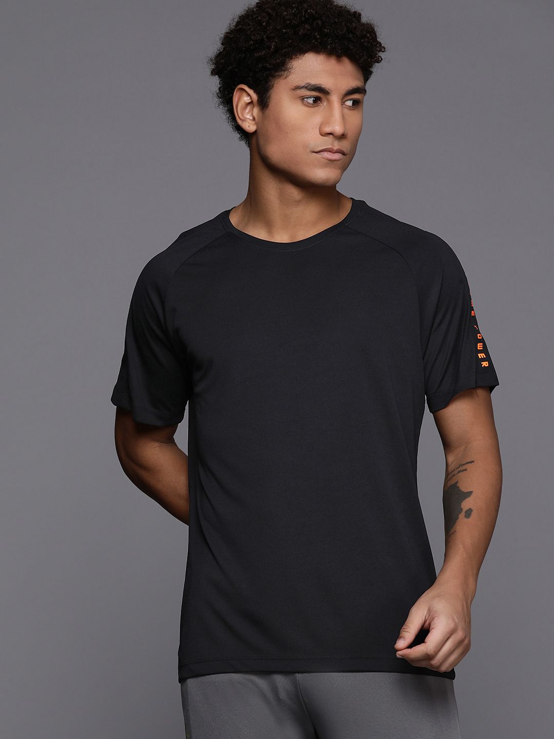 HRX by Hrithik Roshan Rapid-Dry Training  T-shirt