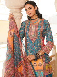 KALINI Women Ethnic Motifs Printed  Kurta with Trousers & With Dupatta
