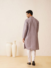 SOJANYA LUXE Embroidered Straight Kurta with Pyjamas