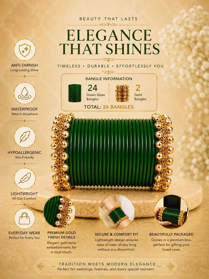 PANASH Gold-Plated Bangle